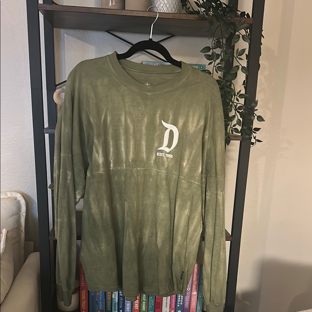 Light Wash Olive Green Disneyland Resort Spirit Jersey